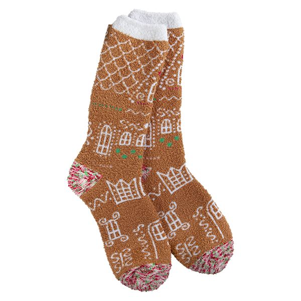 Cozy Crew Sock Gingerbread House II
