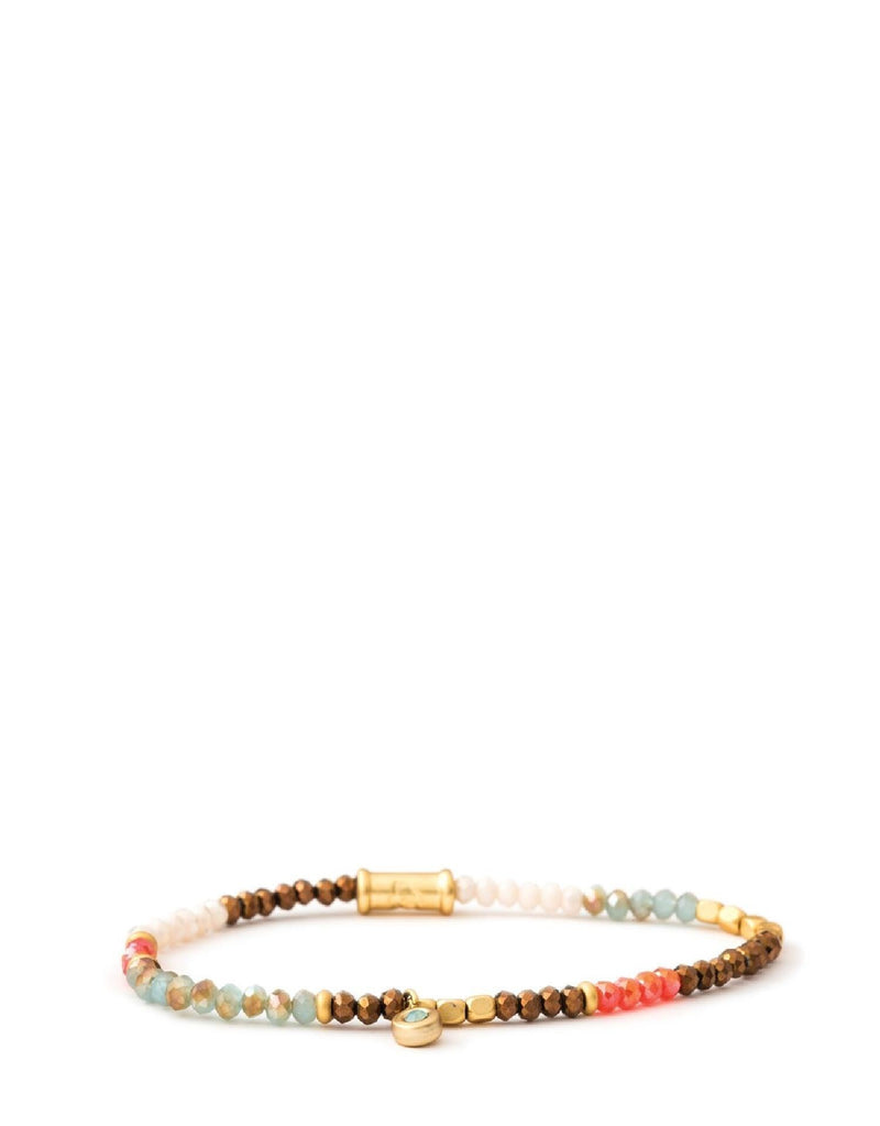 Stretch Bracelet - 3mm Summer Multi