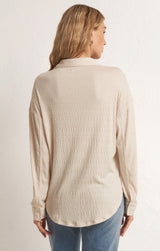 Dawson Pucker Knit Shirt Whisper White