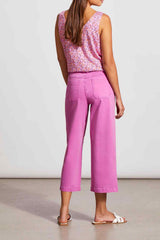 Audrey Button Fly Wide Leg Jeans Mauvelush