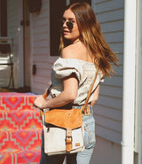 Venice Beach Crossbody Nectar Lux + Tan Rustic