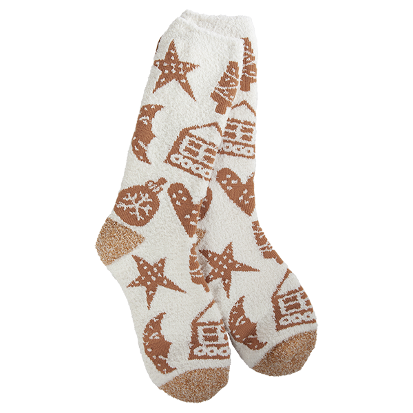 Cozy Crew Sock Gingerbread Cookies