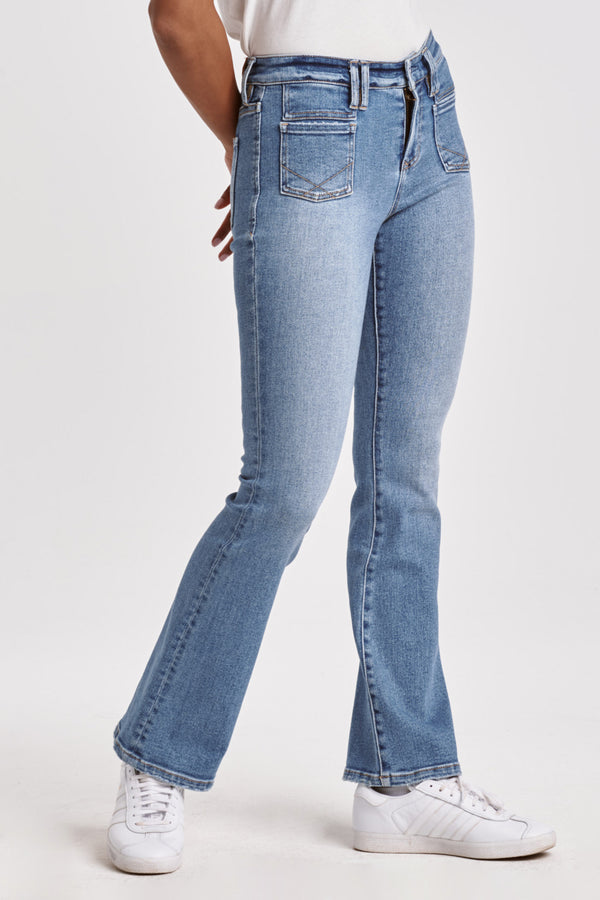 Jaxtyn Front Pocket Straight Jeans Louisiana
