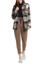 Wool Cozy Pocket Shacket Camel