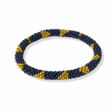 Triangles Beaded Slide & Stack Bracelet