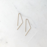 Bent Slides Earrings 14k Gold Fill