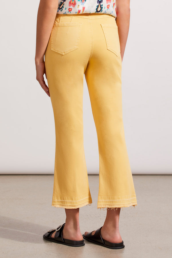 Sophia Micro Flare Capri Yellovango