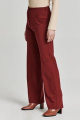 Bishop High Rise Wide Leg Pant Vino