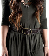 Mohawk Belt Teak Rustic