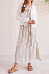 Cropped Chest Pocket Jacket White