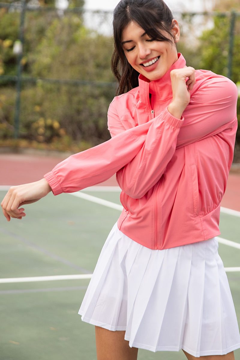 Zip Up Tennis Jacket