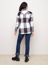 Plaid Flannel Shirt Jacket Fig