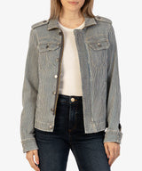 Amanda Welt Pockets Boxy Jacket Comfortable