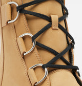 Joan Now Lace Boot Caribou Buff + Black