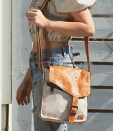 Venice Beach Crossbody Nectar Lux + Tan Rustic