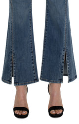 Hannah Seamed Front Flare Jeans Tulane