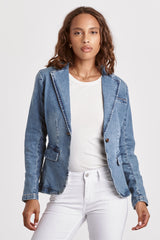 Minah Denim Blazer Santos