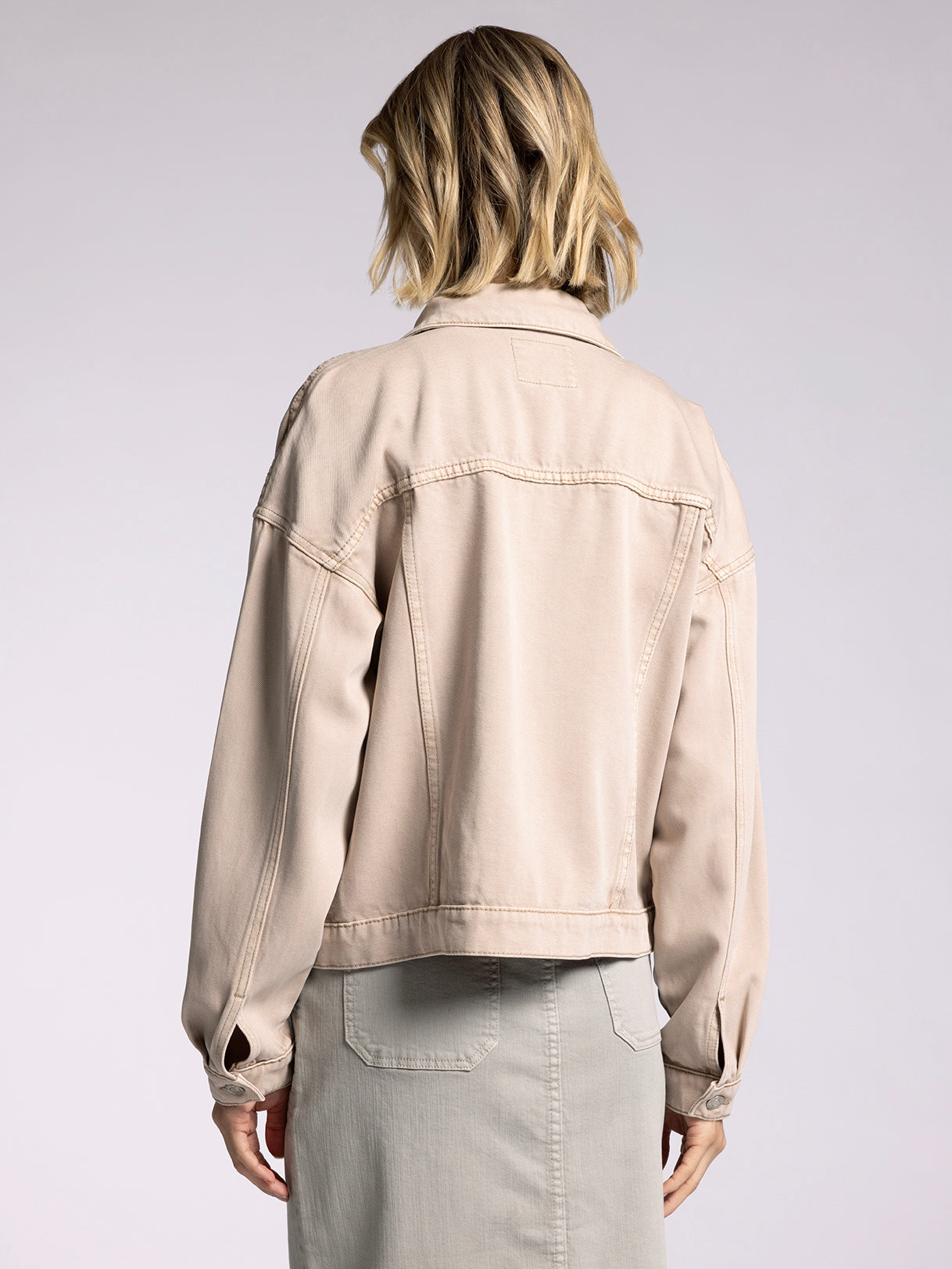 Magnolia Jacket Washed Taupe