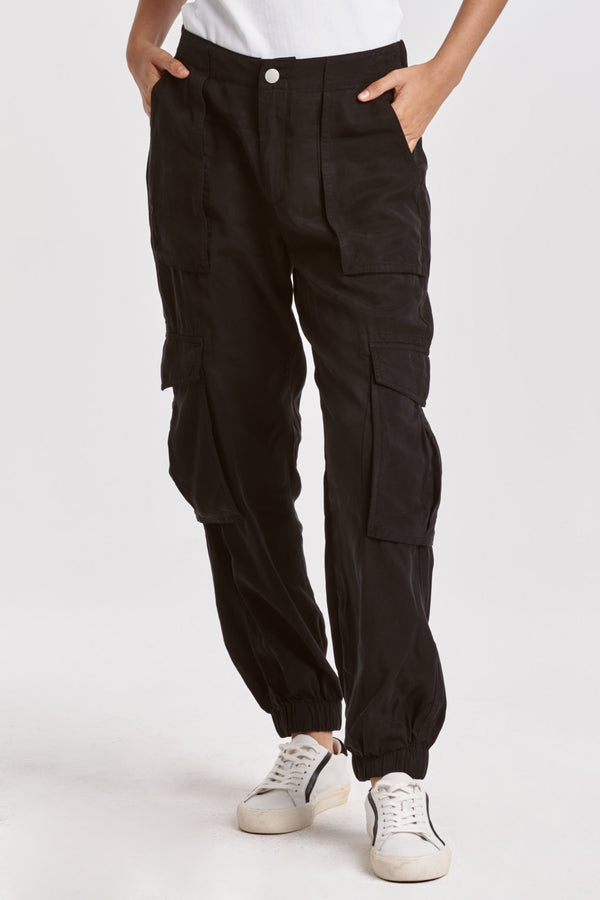 Sandy Cargo Pants Black