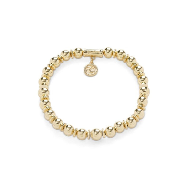 Stretch Bracelet - 6mm Gold