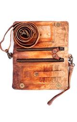 Cadence Convertible Wallet Cafe Latte Tie Dye