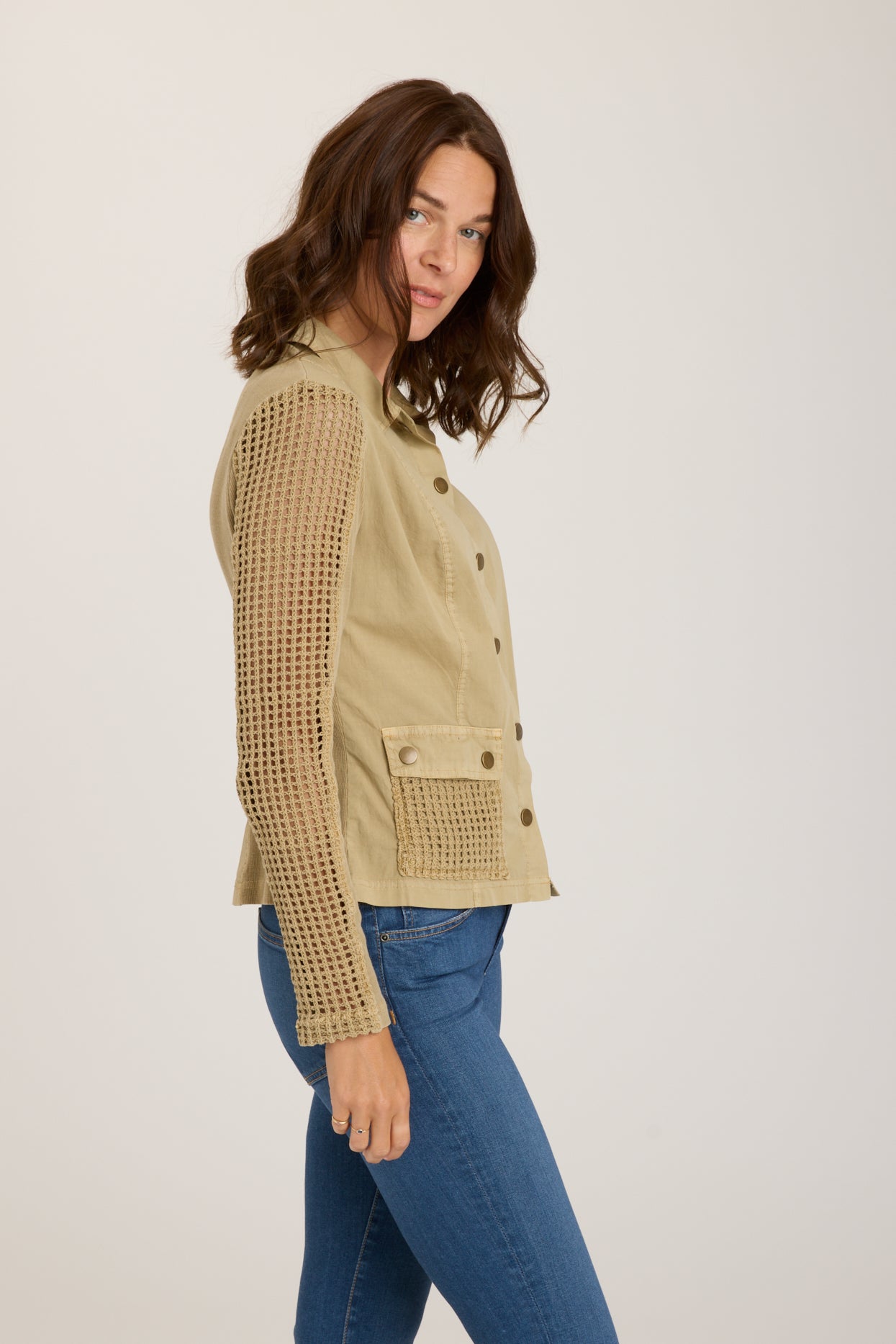Danica Jacket Linwood Sands Pigment