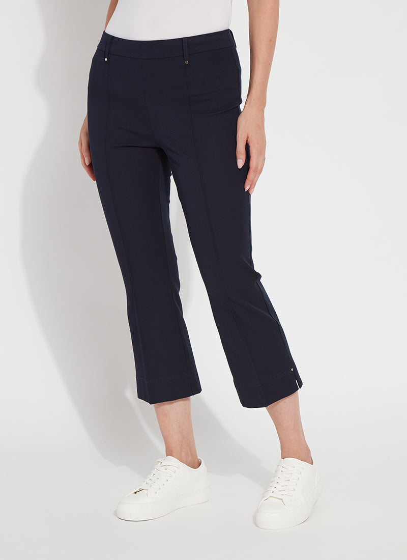 Amanda Bootcut Crop Pant True Navy