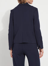 Raya Light Weight Ponte Blazer True Navy