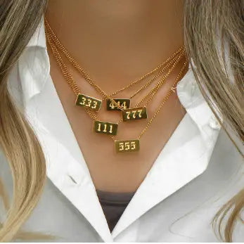 Angel Number Necklace 999