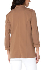 Princess Dart Boyfriend Blazer Maple