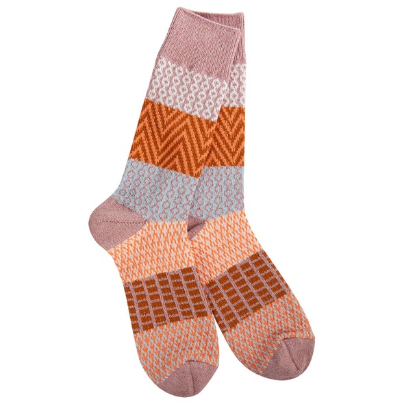 Weekend Gallery Crew Socks Tranquility