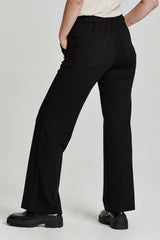 Bishop High Rise Wide Leg Pant Black