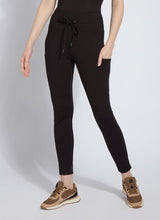 Drawstring Premium Lounge Jogger Black