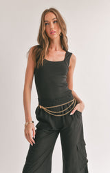 Icon Bodysuit Black