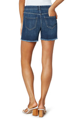 Gia Glider Fray Hem Short Escondido