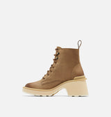 Hi Line Heel Lace Boot Umber + Ceramic
