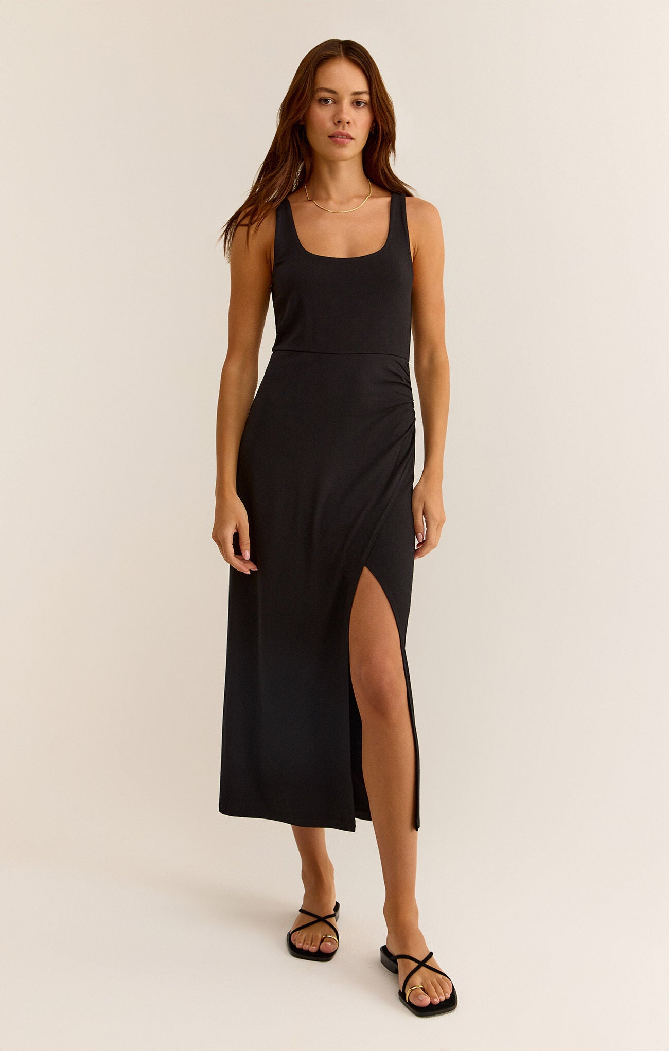 Melbourne Midi Dress Black
