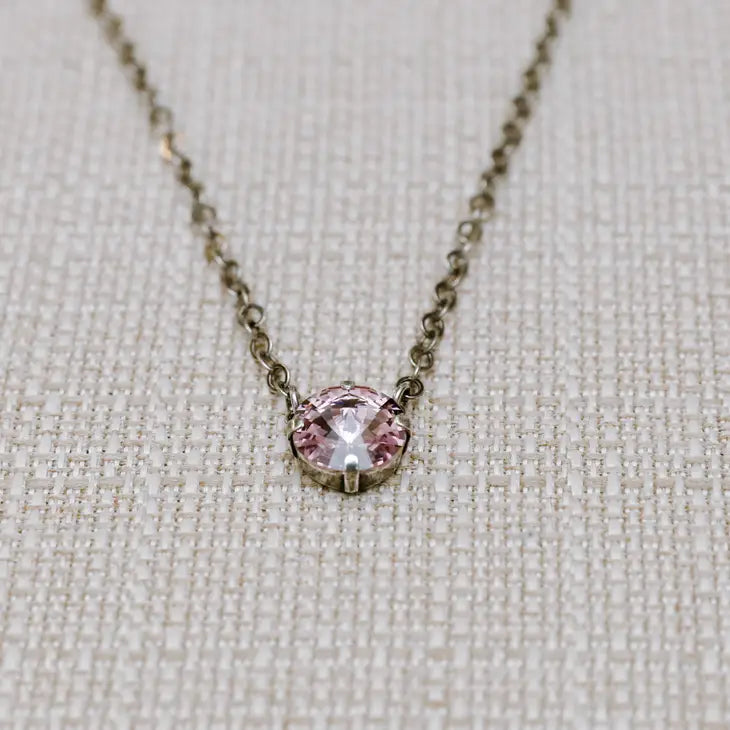 Harper Necklace Light Amethyst