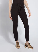 Drawstring Premium Lounge Jogger Black