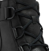 Joan Now Lace Boot Black + Black