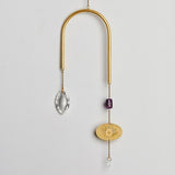 Crafted Suncatcher Evil Eye | Amethyst