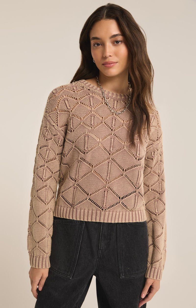 Rossio Pullover Sweater Latte