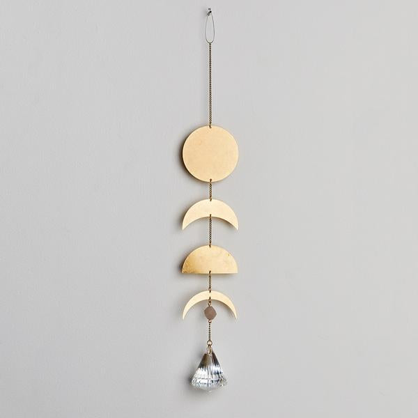 Crafted Suncatcher Moon Phase | Moonstone