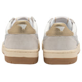 Hawk Sneakers White, Ice Blue + Gold