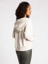 Lella Quarter Zip Hoodie Dove