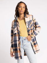 Madeleine Jacket Deep Navy + Copper