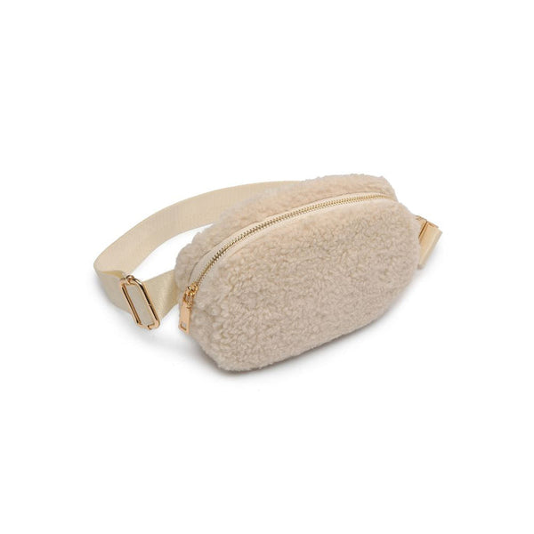 Santi Sherpa Belt Bag Ivory
